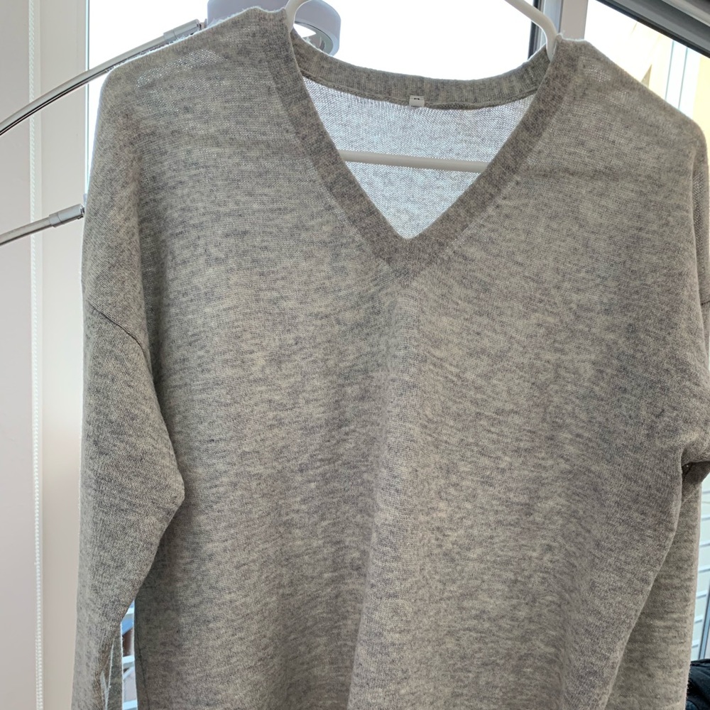 Muji yak wool relaxed fit sweater. Size M